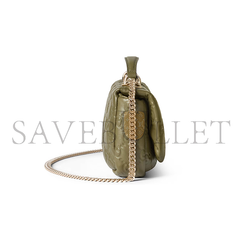 G*u*i gg milano small top handle bag 806017 (21*12.5*4.6cm)